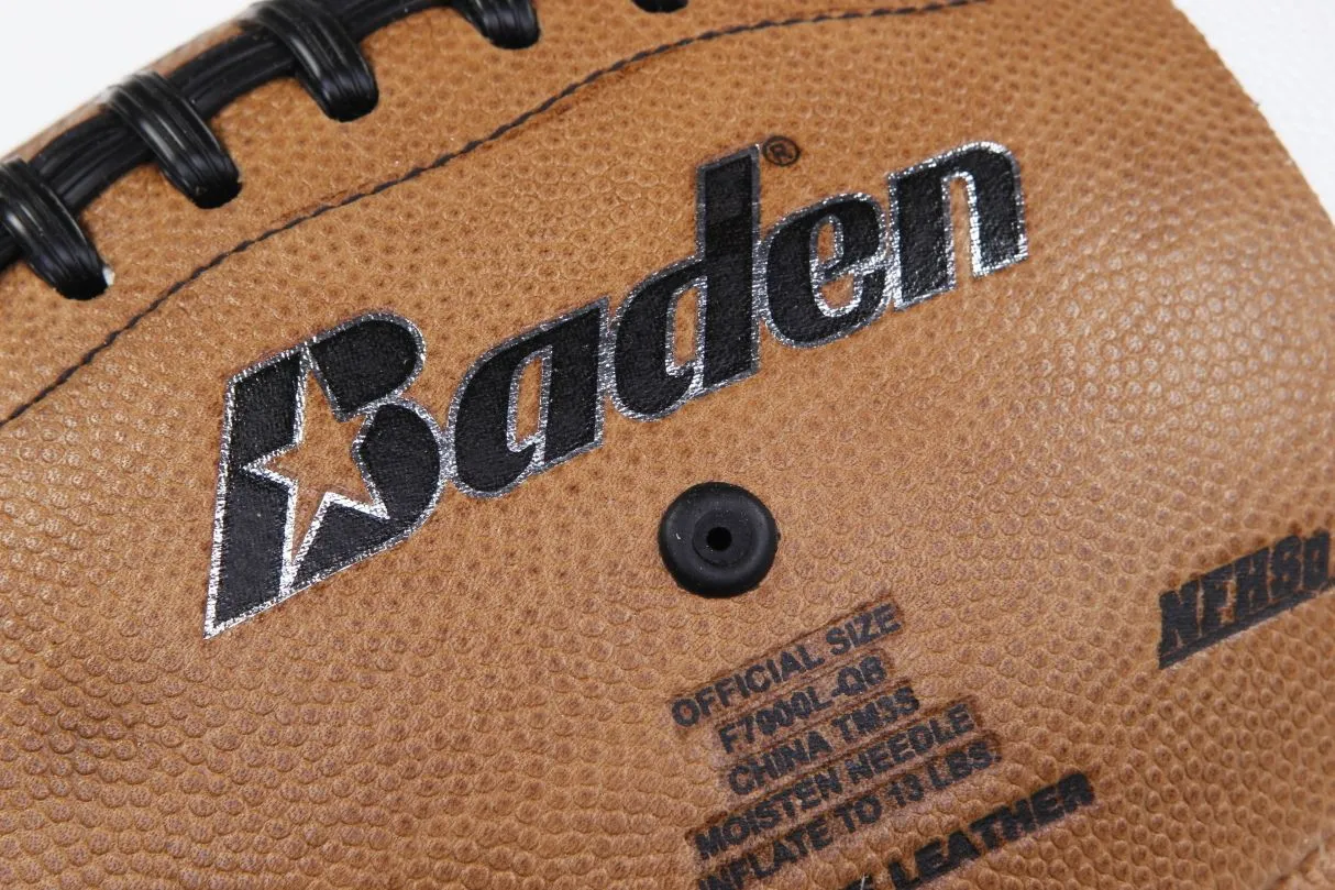 Baden® Fußball QB1 PERFECTION Leder Football 3 Baden® Fußball QB1 PERFECTION Leder Football – Bild 3