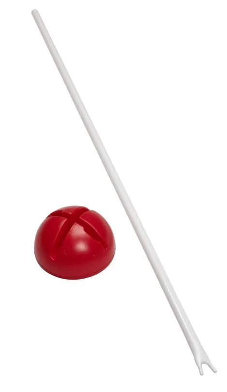 Kübler Sport® Badminton-Stützpfosten Mit Tellerfuß 2 Kübler Sport® Badminton-Stützpfosten Mit Tellerfuß – Bild 2