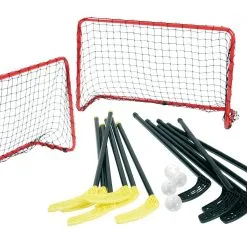 Floorball Komplett-Set ABS, Inkl. Tore