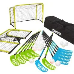 Salming® Floorball Komplett-Set Campus C36G, Inkl. Tore