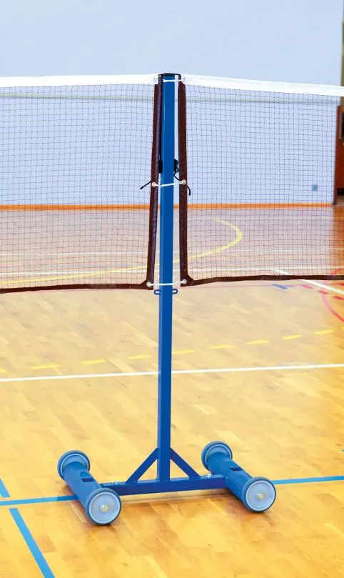 Kübler Sport® Mobiler Badminton-Mittel-Pfosten SCHOOL 1 Kübler Sport® Mobiler Badminton-Mittel-Pfosten SCHOOL