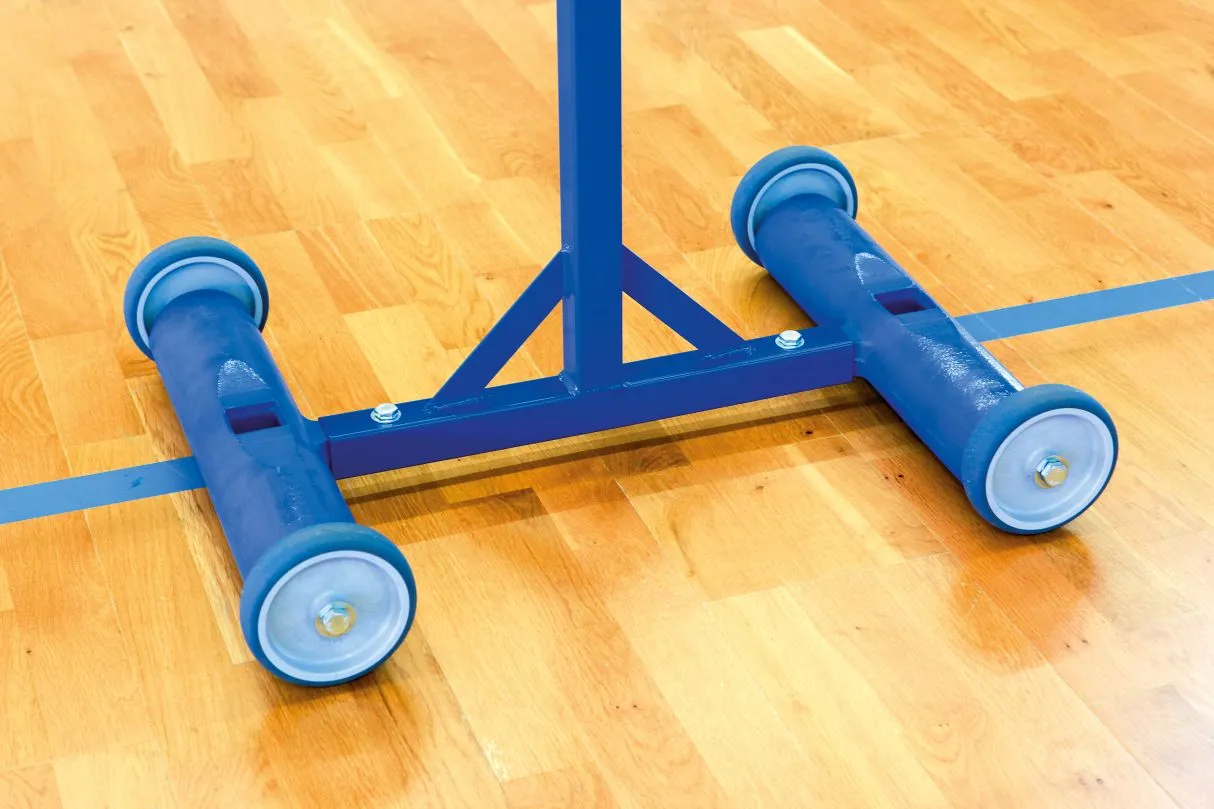 Kübler Sport® Mobiler Badminton-Mittel-Pfosten SCHOOL 5 Kübler Sport® Mobiler Badminton-Mittel-Pfosten SCHOOL – Bild 5