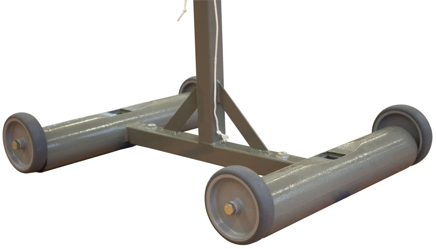 Kübler Sport® Mobiler Badminton-Mittel-Pfosten SCHOOL 2 Kübler Sport® Mobiler Badminton-Mittel-Pfosten SCHOOL – Bild 2