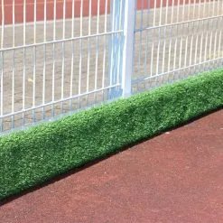 Prallschutzbohle Aus Kunststoff Mit Kunstrasen Beschichtet