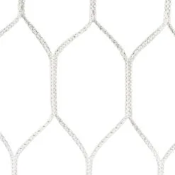 Fußballtornetz Einfarbig, Mit Hexagonalen Maschen