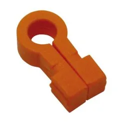 Kunststoffnetzhalter, Orange 10 Stück