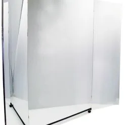 Folienspiegel 3-teilig Mit Rollständer