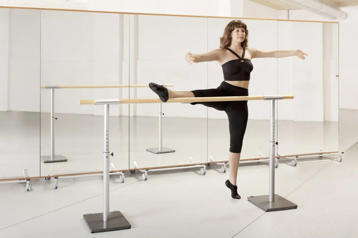 Mobile Ballettstange, Höhenverstellbar 5 Mobile Ballettstange, Höhenverstellbar – Bild 5