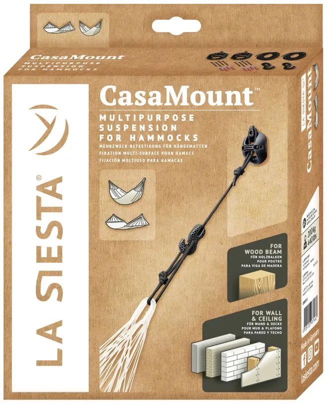 LA SIESTA® CasaMount Mehrzweck-Befestigung Für Hängematten 2 LA SIESTA® CasaMount Mehrzweck-Befestigung Für Hängematten – Bild 2