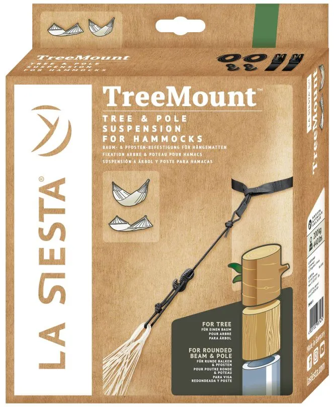 LA SIESTA® TreeMount Baum- & Pfosten-Befestigung Für Hängematten 2 LA SIESTA® TreeMount Baum- & Pfosten-Befestigung Für Hängematten – Bild 2