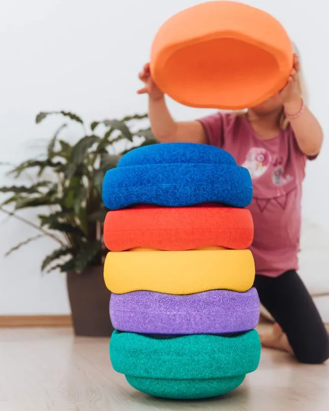 Stapelstein® Original Rainbow Classic, 6er Set 5 Stapelstein® Original Rainbow Classic, 6er Set – Bild 5