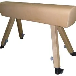 Kübler Sport® Sprungpferd Mit Holzbeinen