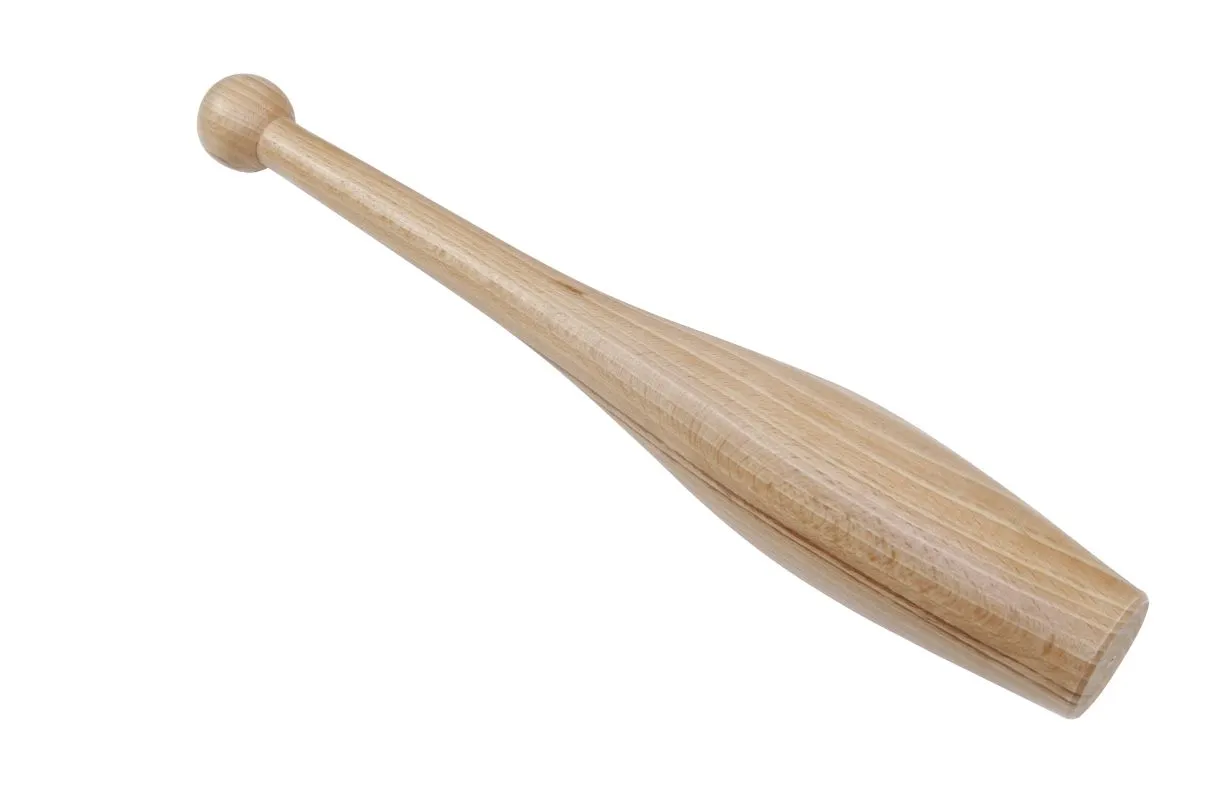 Holz-Gymnastikkeule 2 Holz-Gymnastikkeule – Bild 2