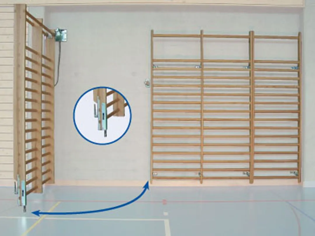 Kübler Sport Doppelfeld-Sprossenwand FLEX 1 Kübler Sport Doppelfeld-Sprossenwand FLEX