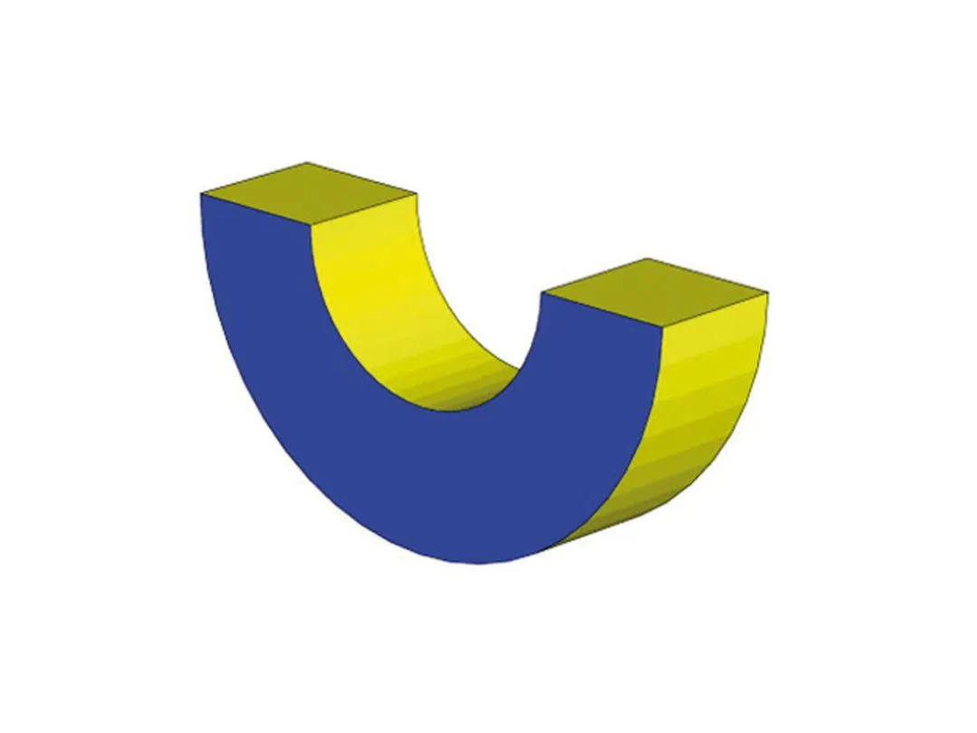 Spiel-Baustein Halbkreis 2 Spiel-Baustein Halbkreis – Bild 2