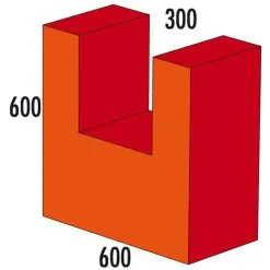 Spiel-Baustein U-Element