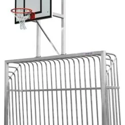 Bolzplatztor Mit Basketball-Übungsanlage