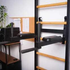 BenchK® Sprossenwand 523B Mit Klimmzugstange, Dip-Bügel & Trainingsbank -DE Teamsport Verkäufe K2388 A02 ecommerce