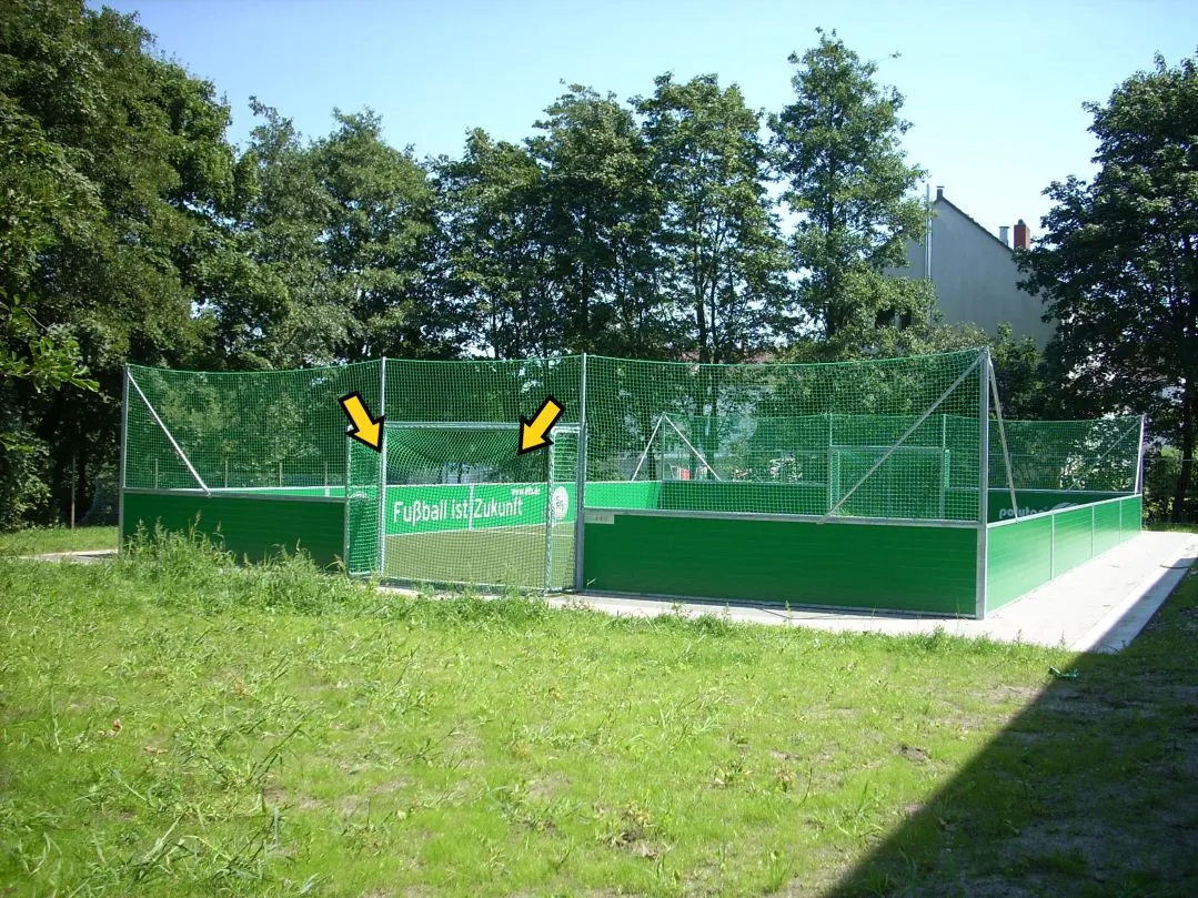 Polytan® Tornetz Für Original DFB Minispielfelder 1 Polytan® Tornetz Für Original DFB Minispielfelder