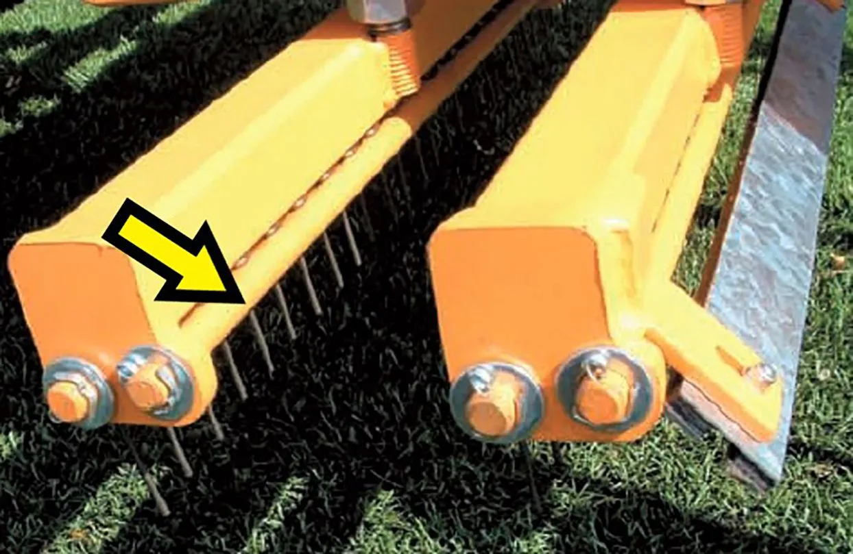 Polytan® Federzinken Für ACS 120 Pflegegerät 2 Polytan® Federzinken Für ACS 120 Pflegegerät – Bild 2