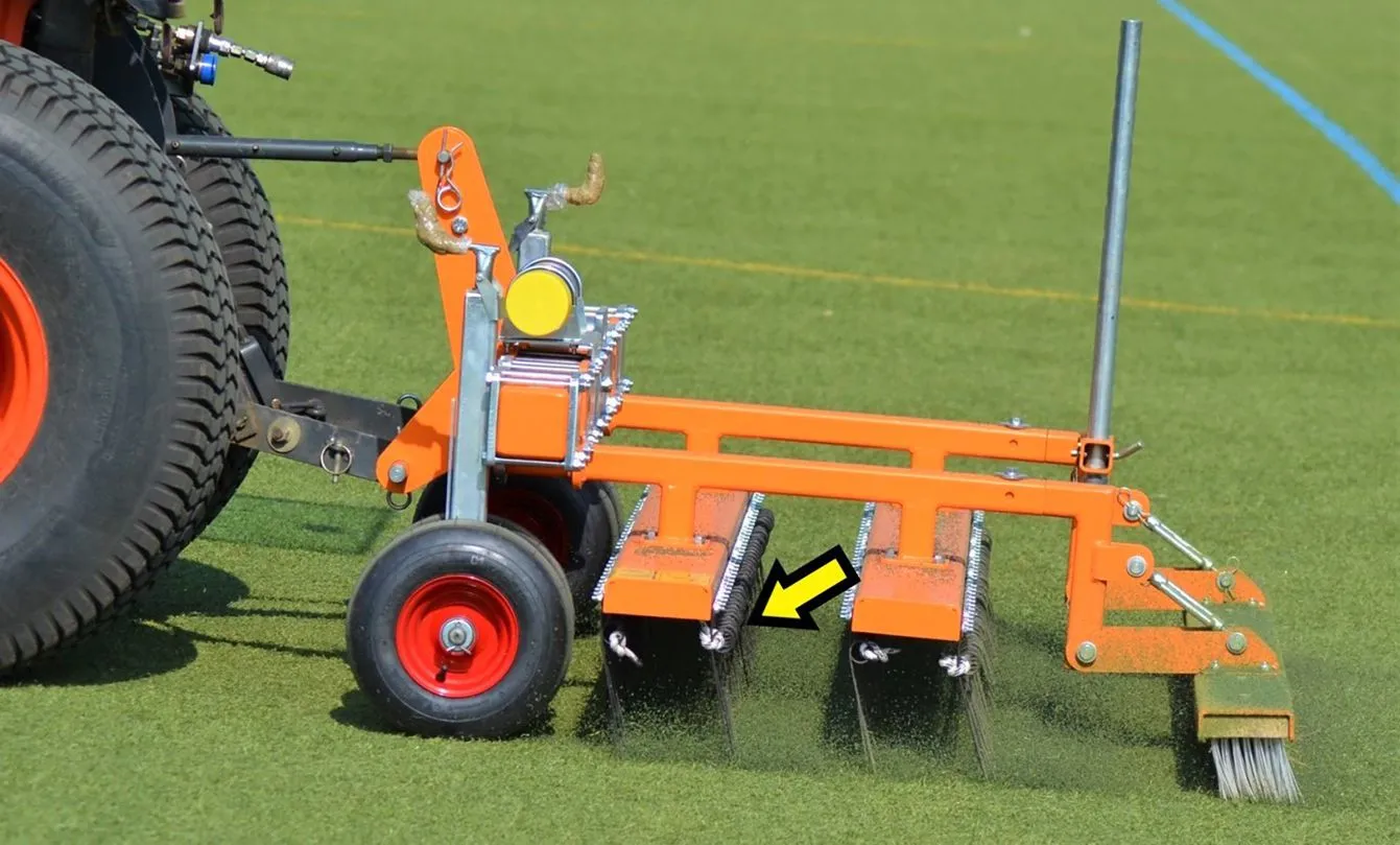 Polytan® Federzinken Für ACS 210 Pflegegerät 2 Polytan® Federzinken Für ACS 210 Pflegegerät – Bild 2