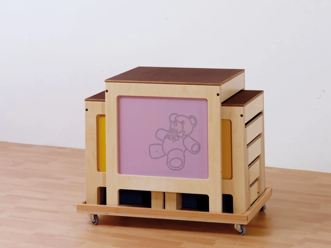 Transportwagen Für Balanciertreppe 11-teilig 1 Transportwagen Für Balanciertreppe 11-teilig