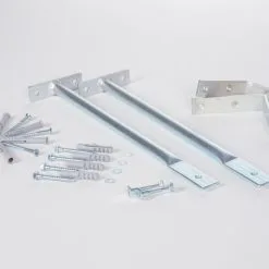 Wand-/Bodenbefestigungs-Set Lang