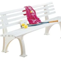 Kunststoffsitzbank Mit Lehne