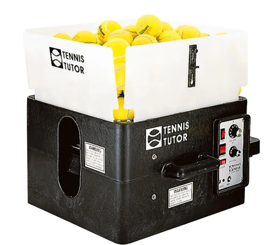 Tennis-Ballwurfmaschine Tennis-Tutor 1 Tennis-Ballwurfmaschine Tennis-Tutor