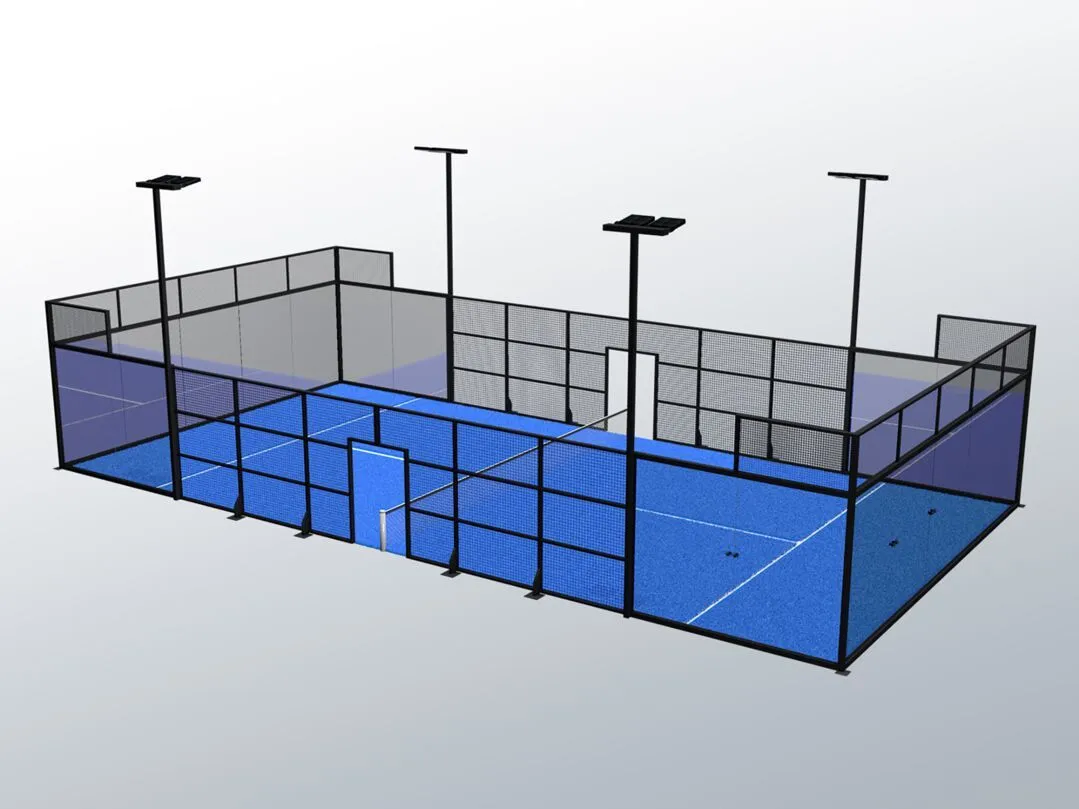 Kübler Sport® Padel Court PANORAMA 1 Kübler Sport® Padel Court PANORAMA