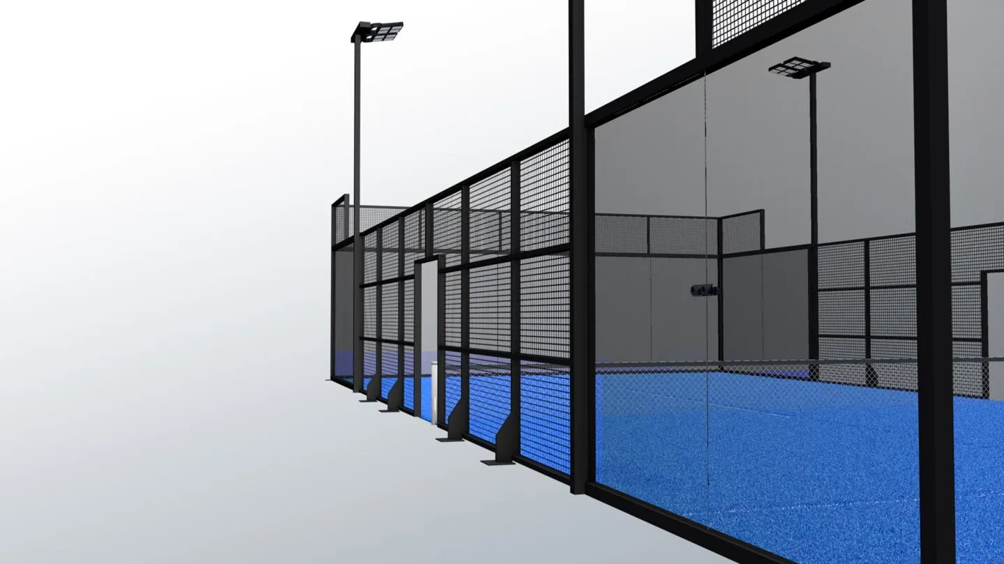 Kübler Sport® Padel Court PANORAMA 2 Kübler Sport® Padel Court PANORAMA – Bild 2