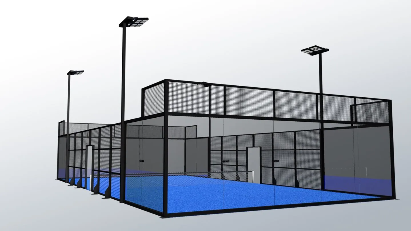 Kübler Sport® Padel Court PANORAMA 3 Kübler Sport® Padel Court PANORAMA – Bild 3