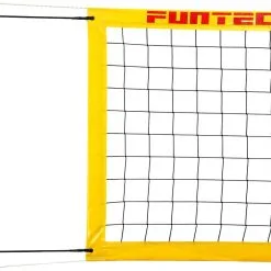 Funtec® Beachvolleyballnetz PRO BEACH BLACKS 8,5 M