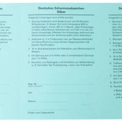 Deutscher Schwimmpass, 2020 -DE Teamsport Verkäufe W2754 A02 ecommerce