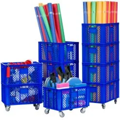 Fahrbarer Aufbewahrungskorb