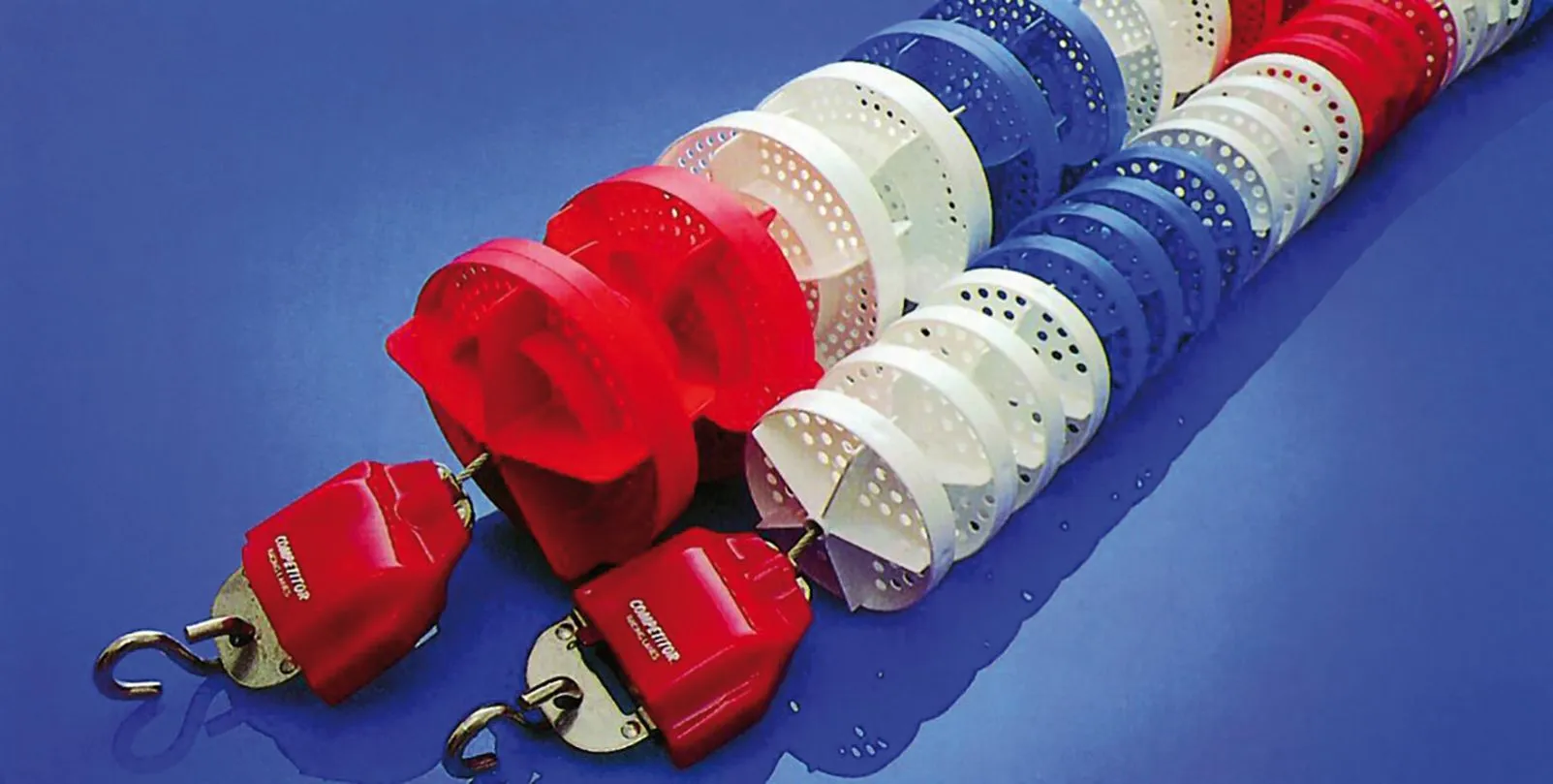 Schwimmleine Gem. FINA-Vorschrift, Wettkampf 3 Schwimmleine Gem. FINA-Vorschrift, Wettkampf – Bild 3