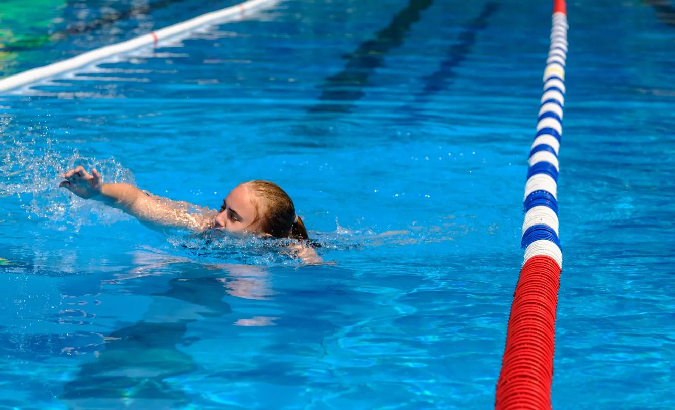 Schwimmleine Gem. FINA-Vorschrift, Wettkampf 4 Schwimmleine Gem. FINA-Vorschrift, Wettkampf – Bild 4