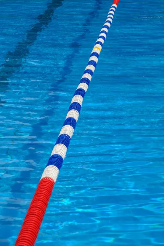 Schwimmleine Gem. FINA-Vorschrift, Wettkampf 2 Schwimmleine Gem. FINA-Vorschrift, Wettkampf – Bild 2